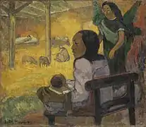 Gauguin, Bébé, ou Naissance du Christ à la tahitienne, 1896.