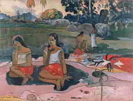 Gauguin, Nave, nave moe (Joie de se reposer), 1894.