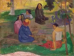 Gauguin, Les Potins, 1891.