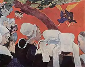 Par Paul Gauguin (1888), Édimbourg, Galerie nationale d'Écosse.