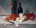 Still Life with Crabs and Bottle, Bowes Museum