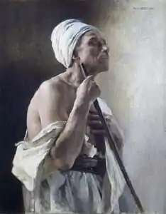 L'Arabe aveugle (1890), huile sur toile, château de Nemours.
