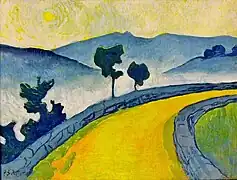 Le chemin jaune (1903, collection privée).