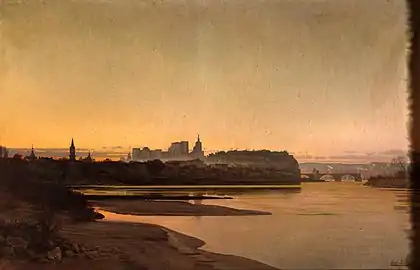 Le Matin au bord du Rhône, Avignon, musée Calvet.