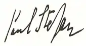 signature de Paul Stefan