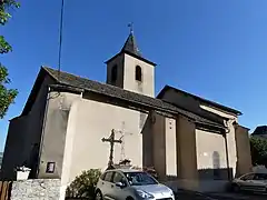 L'église Saint-Amans-et-Saint-Loup.