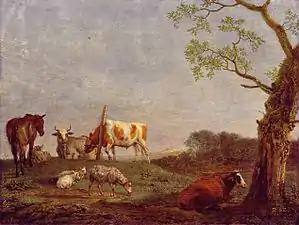 Le Troupeau paisible (1652), Gemäldegalerie Alte Meister, Dresde