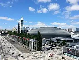 Photo de la Altice Arena, qui accueille le Concours 2018.