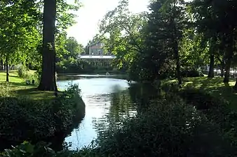 Le pavillon de nos jours.