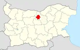 Localisation de Pavlikeni