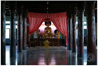 Intérieur d'un temple