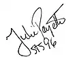 Signature de Julie Payette