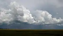 Paysage d'éoliennes vu de Pré-Saint-Martin.