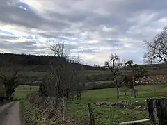 Paysage autour d'Aulnoy (Fontenelle)