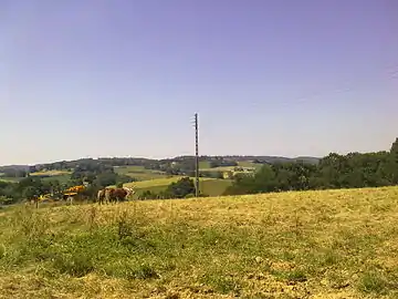 Paysage depuis Haut-de-Bosdarros.