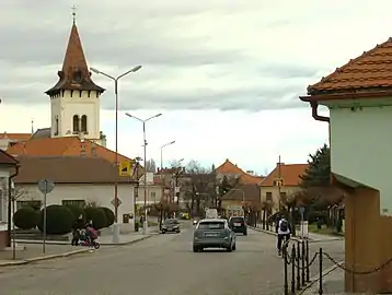 La place Masaryk.