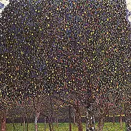 Le Poirier de Gustav Klimt (1903).