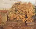 Pear Tree in Front Yard d'Anna Ancher.