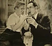 Avec Jackie Cooper, dans Peck's Bad Boy (1934)