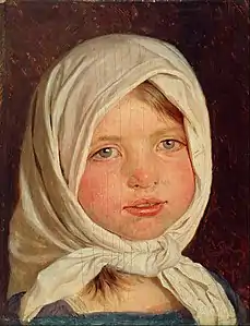 Petite Fille d'Hornbæk (1875), Copenhague, Collection Hirschsprung.