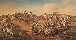 Cavalerie brésilienne en 1888.