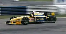 Photo de la Forti FG01-95 de Pedro Diniz à Silverstone