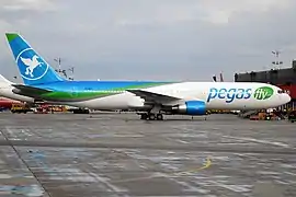 Pegas Fly, VP-BOY, Boeing 767-3G5 ER