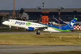 Pegas Fly, VP-BZJ, Embraer ERJ-190AR