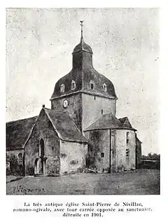 Ancienne église de Nivillac.