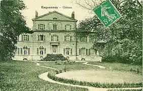 Le château d'Esquennoy.