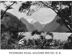 Le mont Pembroke autour de 1920.