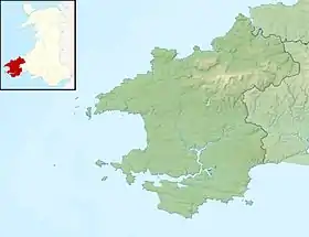 (Voir situation sur carte : Pembrokeshire)