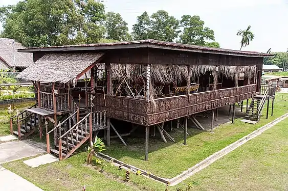 Maison longue Murut