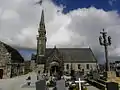 L'église Notre-Dame, vue extérieure d'ensemble.