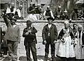 Un mariage à Penmarch en 1906 (photographie de Léon Gimpel).