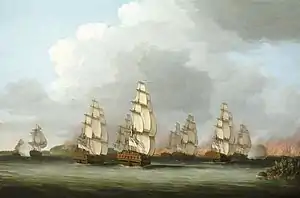illustration de HMS Raisonnable (1768)