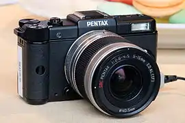 Le Pentax Q.