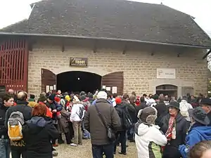 Percée du vin jaune 2013.