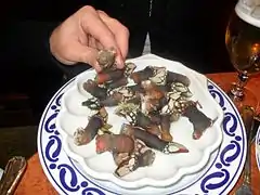 Pousse-pieds (percebes)