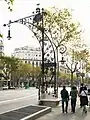 Bancs-Fanals du Passeig de Gràcia