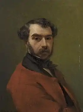 Autoportrait (1846), Dijon, musée Magnin.