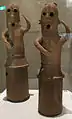 Haniwa de danseurs, VIe siècle, Tokyo National Museum.