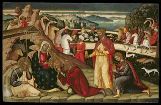 Ioannis Permeniatis (en) (mort en 1550), L'Adoration des mages (vers 1523-1528)