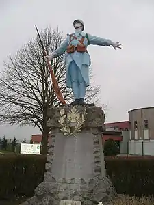 Monument aux morts de Péroy-les-Gombries.