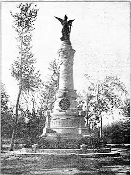 Monument aux morts de 1870-1871 (1895), Perpignan, promenade des Platanes.