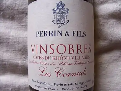 Perrin & Fils, les Cornuds.