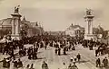 « Perspective de l’avenue Nicolas-II ; vue prise du pont Alexandre-III ».