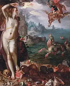 Persée secourant Andromède (1611), Joachim Wtewael