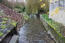 La rivière École, au hameau de la Planche.