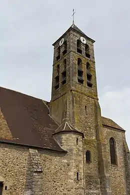 L'église Saints-Gervais-et-Protais.